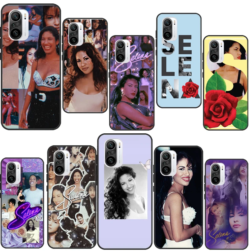 Selena Quintanilla Case For Xiaomi 11T 12T Pro 12X 12 13 Lite Cover For POCO X5 X3 X4 F5 Pro F3 F4 GT M5s C40