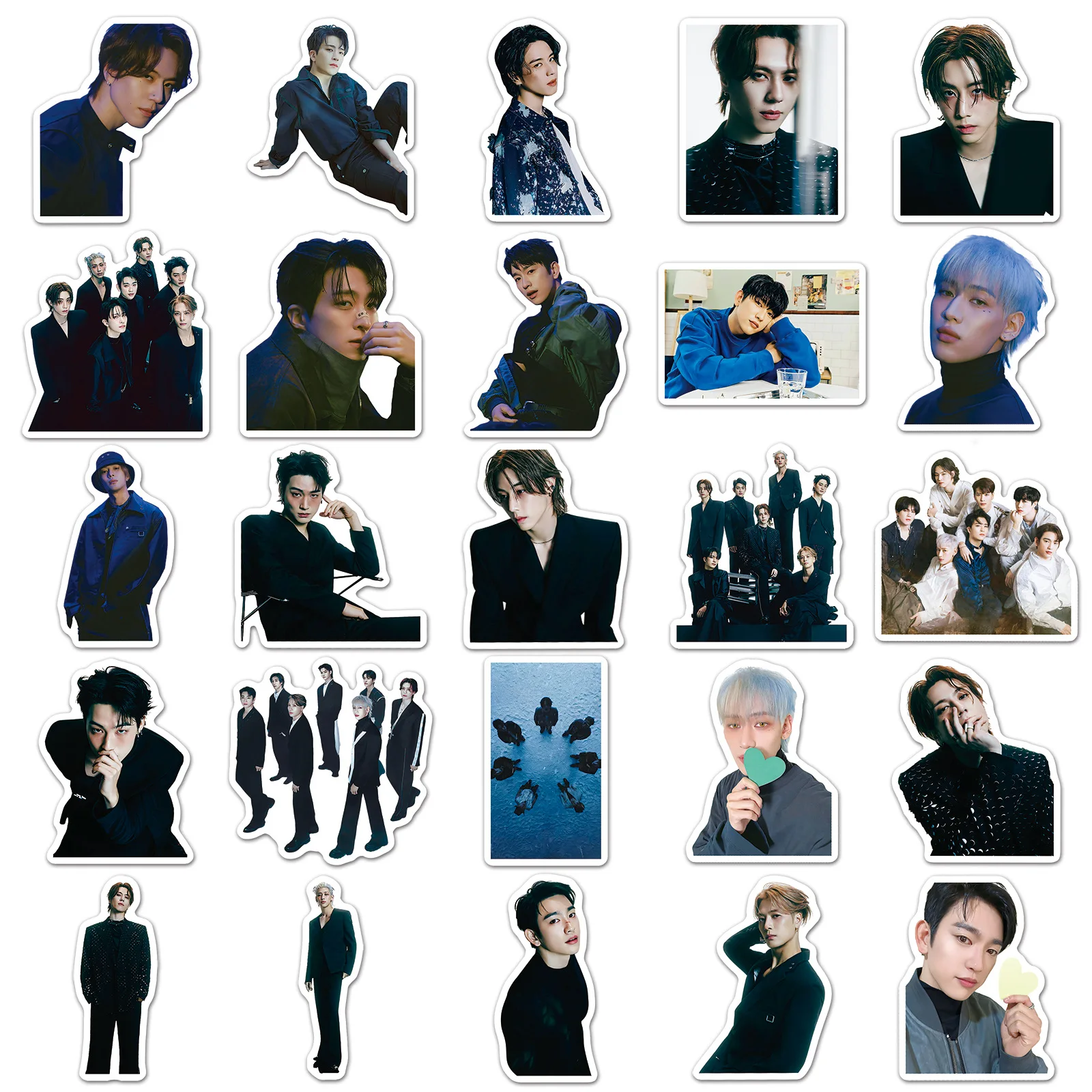 

10/50PCS GOT7 Graffiti KPOP Korean Celebrity Peripheral Decoration Waterproof Stickers Kid's Toy