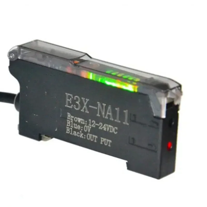 

FS-V11 E3X-NA11 Контроллер оптоволоконного усилителя с цифровым дисплеем Инфракрасный индукционный фотоэлектрический датчик Диффузное отражение M3 M4 M6