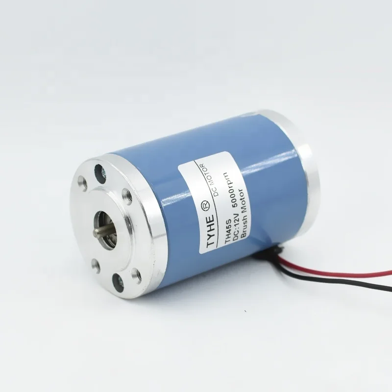 45mm Micro DC Gear Motor 12V 24V 10W 100mNm 5000rpm High Speed Low Power Motor CE RoHS Certified