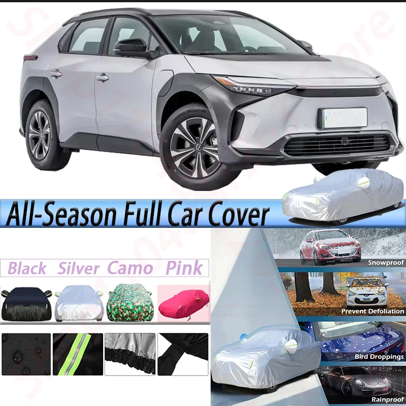 

Full Waterproof Car Covers Anti-UV Sun Shade Rain Snow Ice Protection SUV Cover Dustproof For Toyota BZ4X 2021-2025