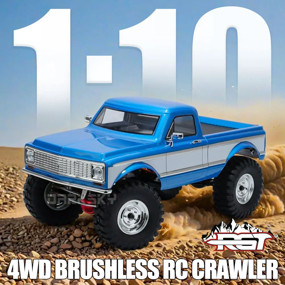 

Бесщеточный радиоуправляемый дорожный гусеничный автомобиль 4WD 136100 PRO 1/10, электрическая модель автомобиля с дистанционным управлением, RTR, игрушки для взрослых и детей