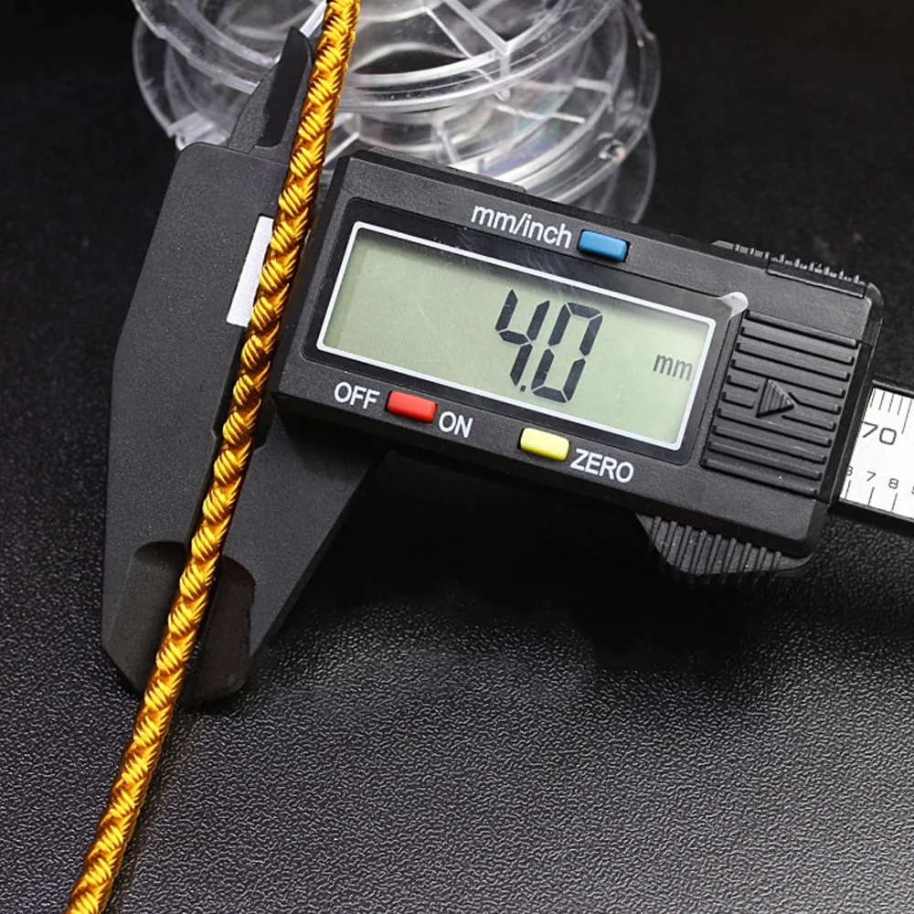 8.8m/Roll 4mm Wholesale Nylon Thread Chinese Knot Silky Macrame Cord Beading Braided String For DIY Jewelry Making Material Rope