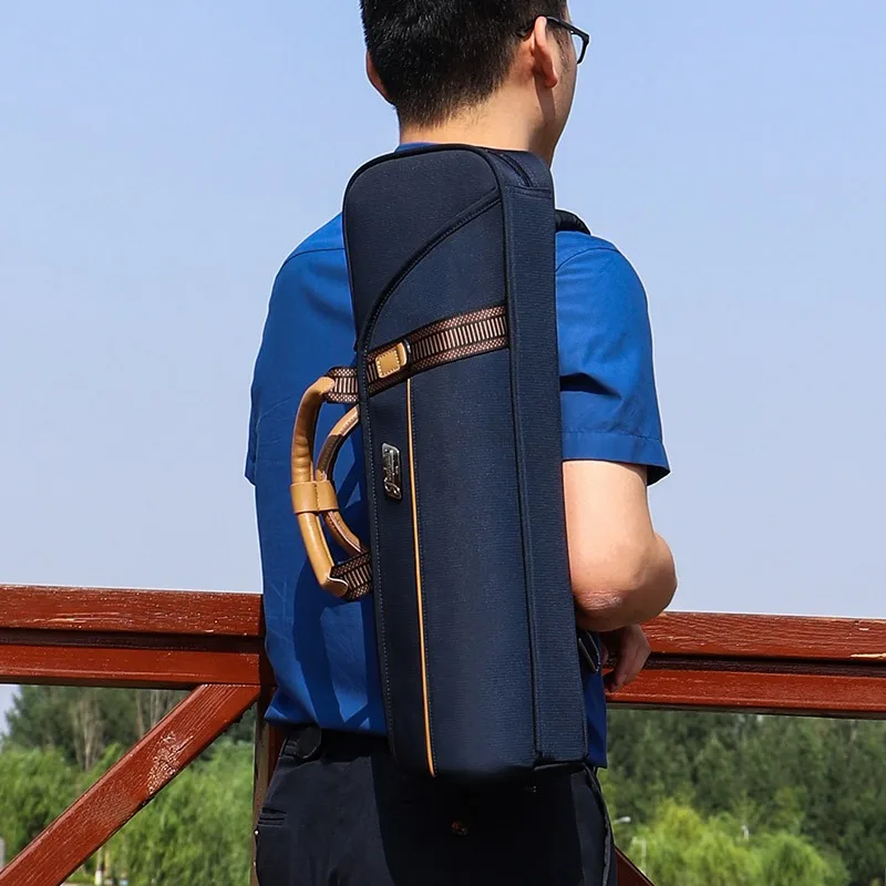 Jinchuan, bolso pequeño para instrumentos musicales de negocios de lujo ligero, pequeño bolso para instrumentos musicales, mochila, pequeño inst musical