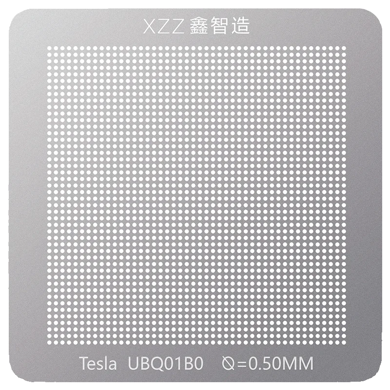 XZZ solder paste/solder ball stencil for Tesla models 3/Y/S/X chip UBQ01B0 direct heating