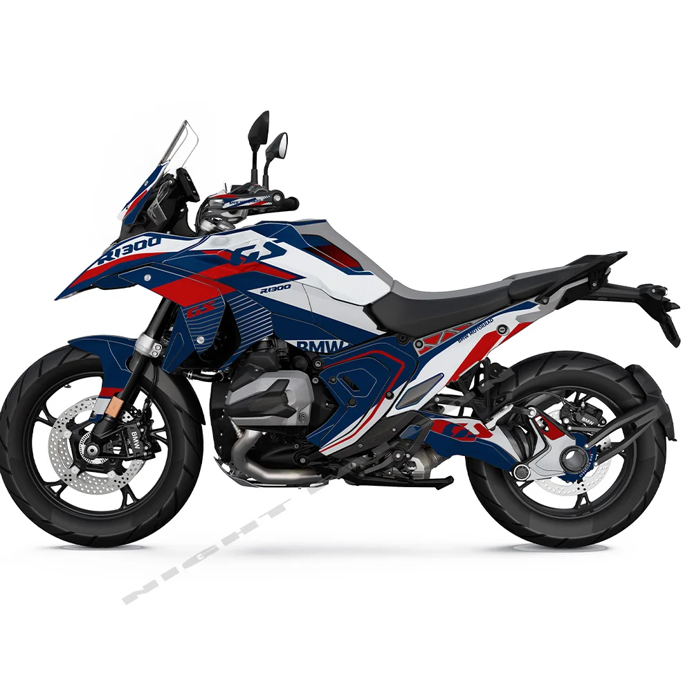 For R1300GS R 1300 GS Full Graphic Kit GS 1300 Stickers Kit Motorcycle Sticker Scratch Resistant Decal Protection Accessories