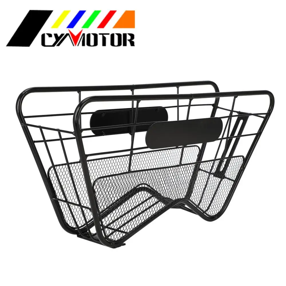 

For Super73 Super SUPER 73 S1 S2 Y1 V1 Motorcycle Parts Cart Storage Basket Electric Bicycle Refit Accessories Iron Black Bike