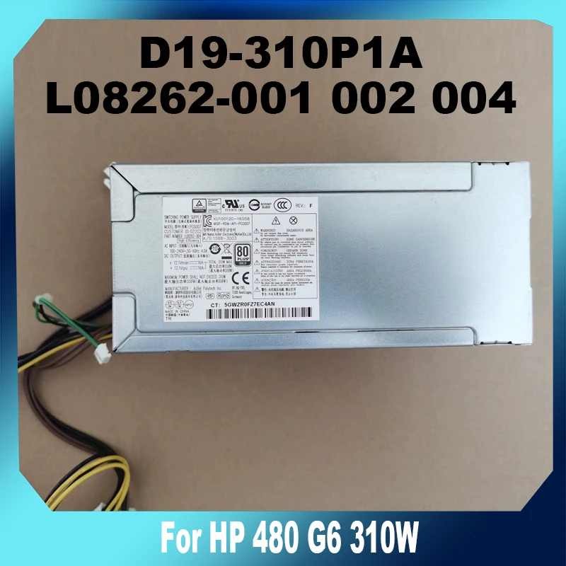 Fuente de alimentación de 310W D19-310P1A L08262-001 L08262-002 L08262-004 para HP 280 282 288 400 G3 G4 G5 G6, probada