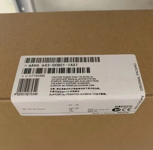 

Brand New Original 6AV6643-0CB01-1AX1 Genuine touch screen display screen Fast delivery