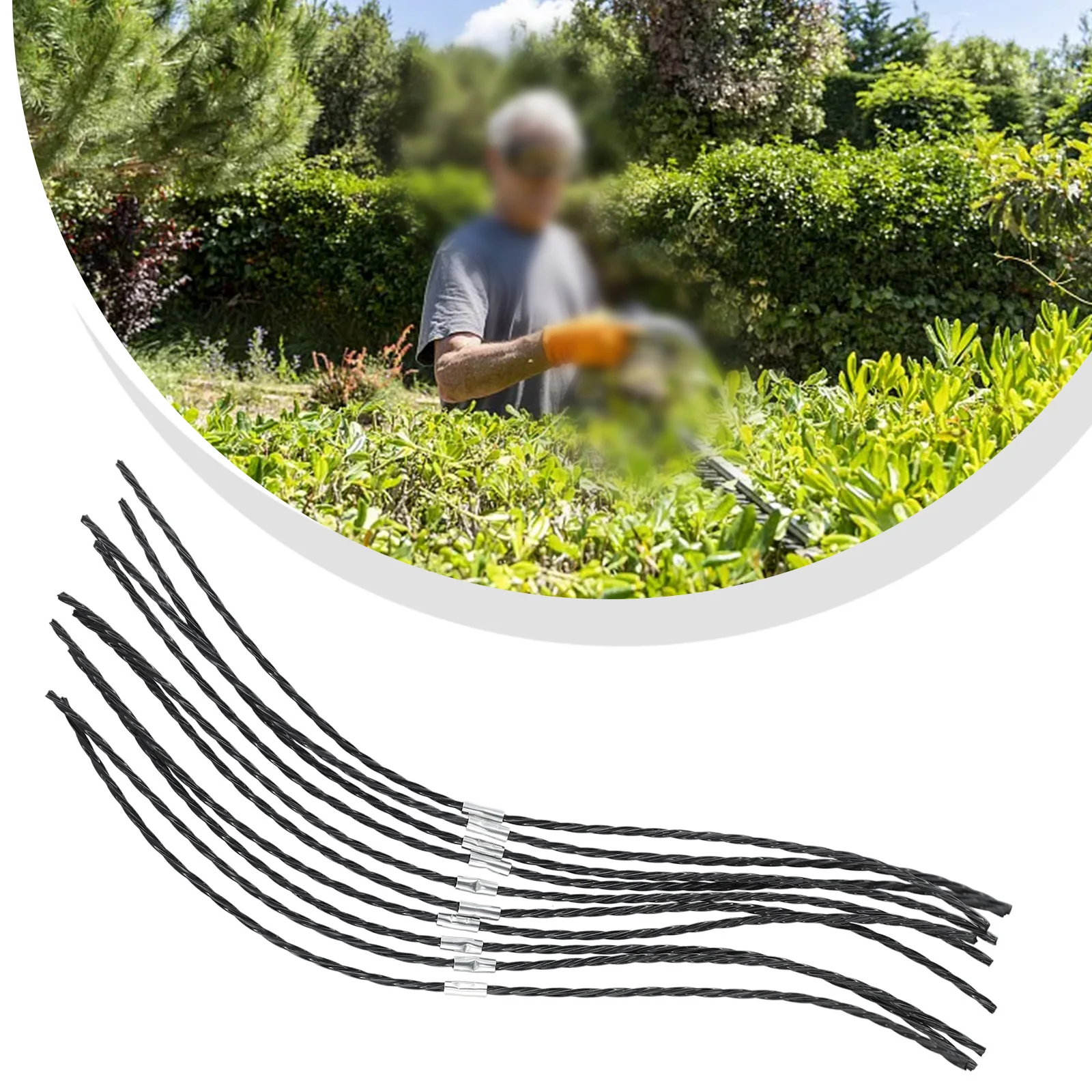 

10 шт. пластиковая катушка триммера для травы для Bosch AFS 23-37, веревка для триммера, сменные детали триммера