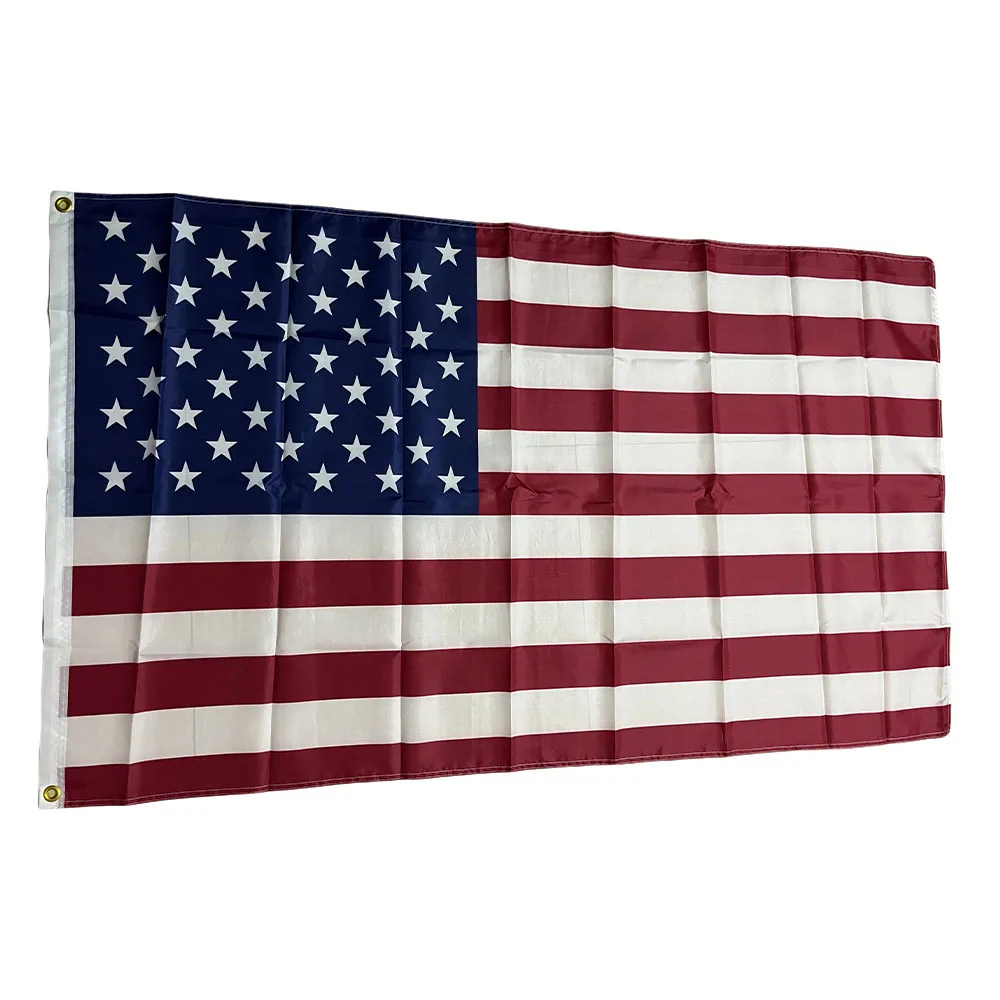 Bandeiras Nacionais do Mundo 90x150cm Poliéster 100D Dupla Penetração com Ilhoses de Latão Bandeira para Decoração Externa e Interna