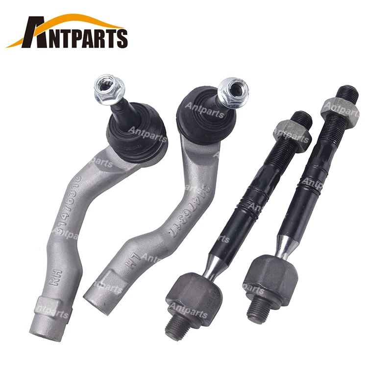 

4Pcs Car Front Suspension Inner Outer Steering Tie Rod For Volvo S60 Ⅲ 2019-2021 S90 Ⅱ 2016-2021 V60 V90 31476415 31476416