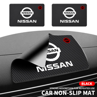 Car Anti-Slip Pads Dashboard Phone Holder Sticky Mats Accessories For Nissan Tiida Qashqai March Terrano Skyline Leaf X-trail