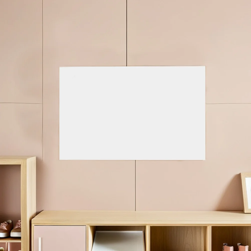 

Large Size Portable Dry Erase Whiteboard Self Adhesive Removable No Residue Lightweight For Office Home School Use