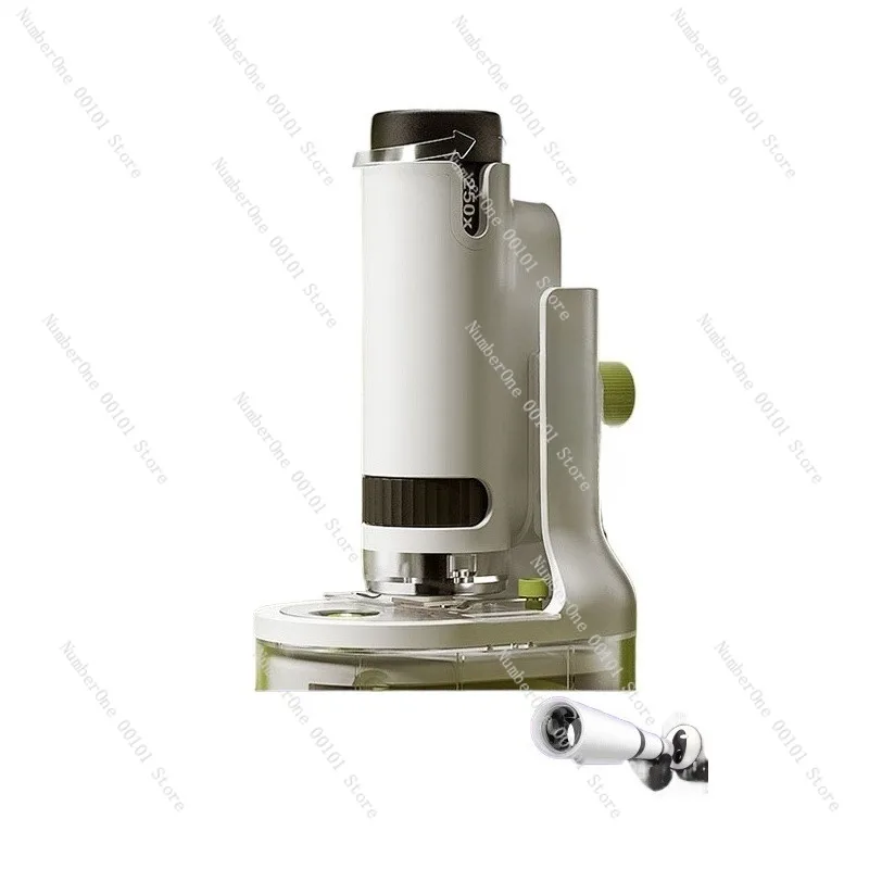 

250x Children's Microscope, Handheld Portable Optical Toy for Science Experiments and Cell Viewing