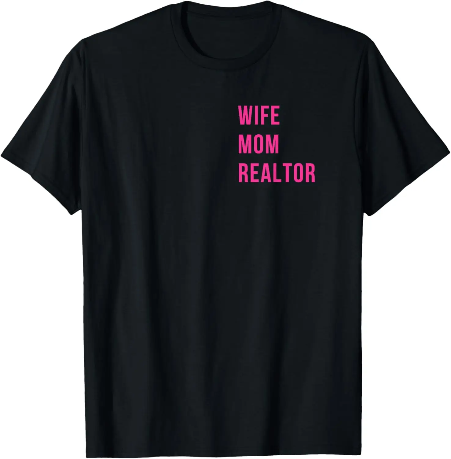 

Wife Mom Realtor Real Estate Agent Matching Couple T-Shirt