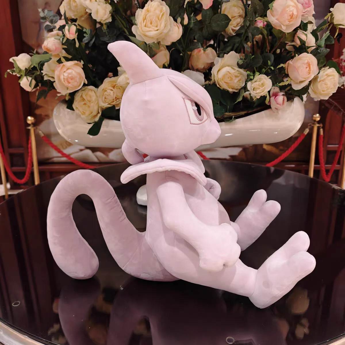 

45cm Mewtwo Pokemon Plush Stuffed Toys Large Anime Doll Pillow Cartoon Pokémon Mewtu Plushie Kawaii Kids Xmas Birthday Gift
