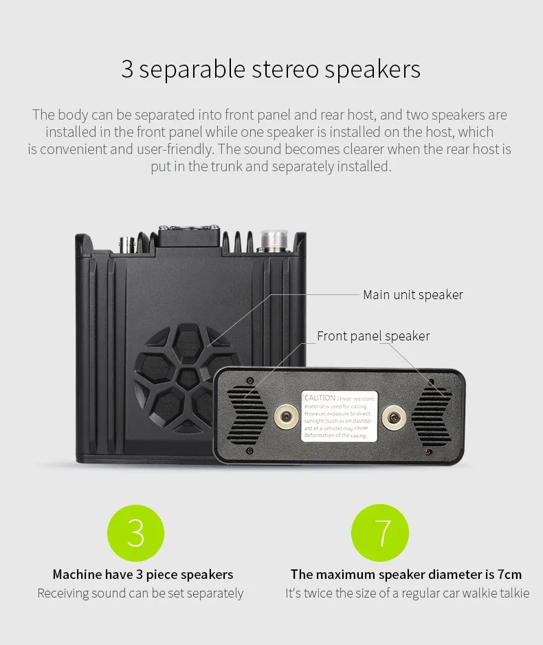 

64~520MHZ D9000 Plus Dual Band Walkie-Talkie 50W Output Power Handheld SSb CB Radio Base Station For Car