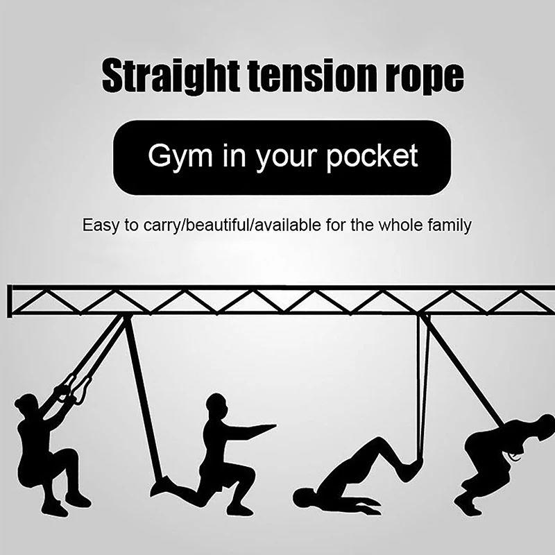 TPE Resistance Band With Handles Exercise Workout For Men Women Strength Training Equipment At Home 5 Levels Tube Band Pull Rope