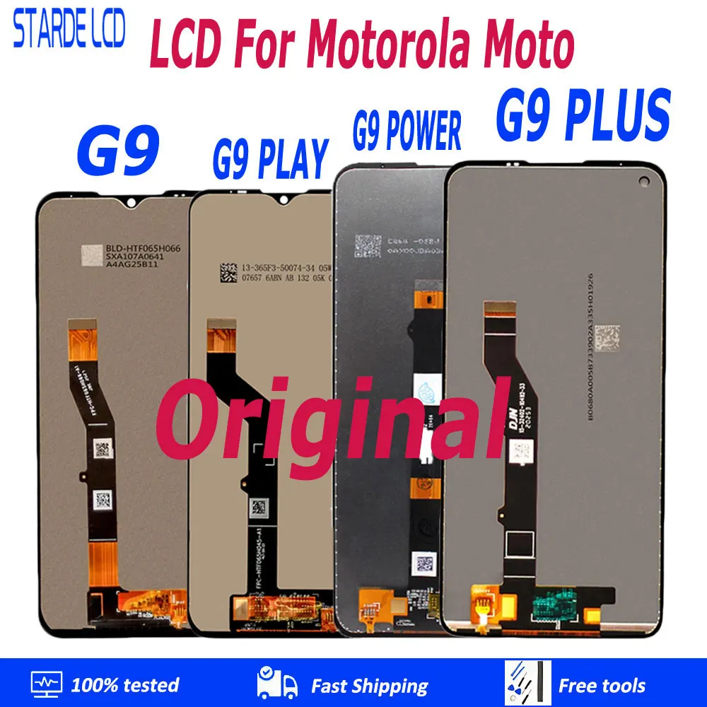 

Original LCD For Motorola Moto G9 Plus Lcd Screen Display Touch Digitizer Assembly For Moto G9 Plus LCD Diaplsy G9 Power LCD