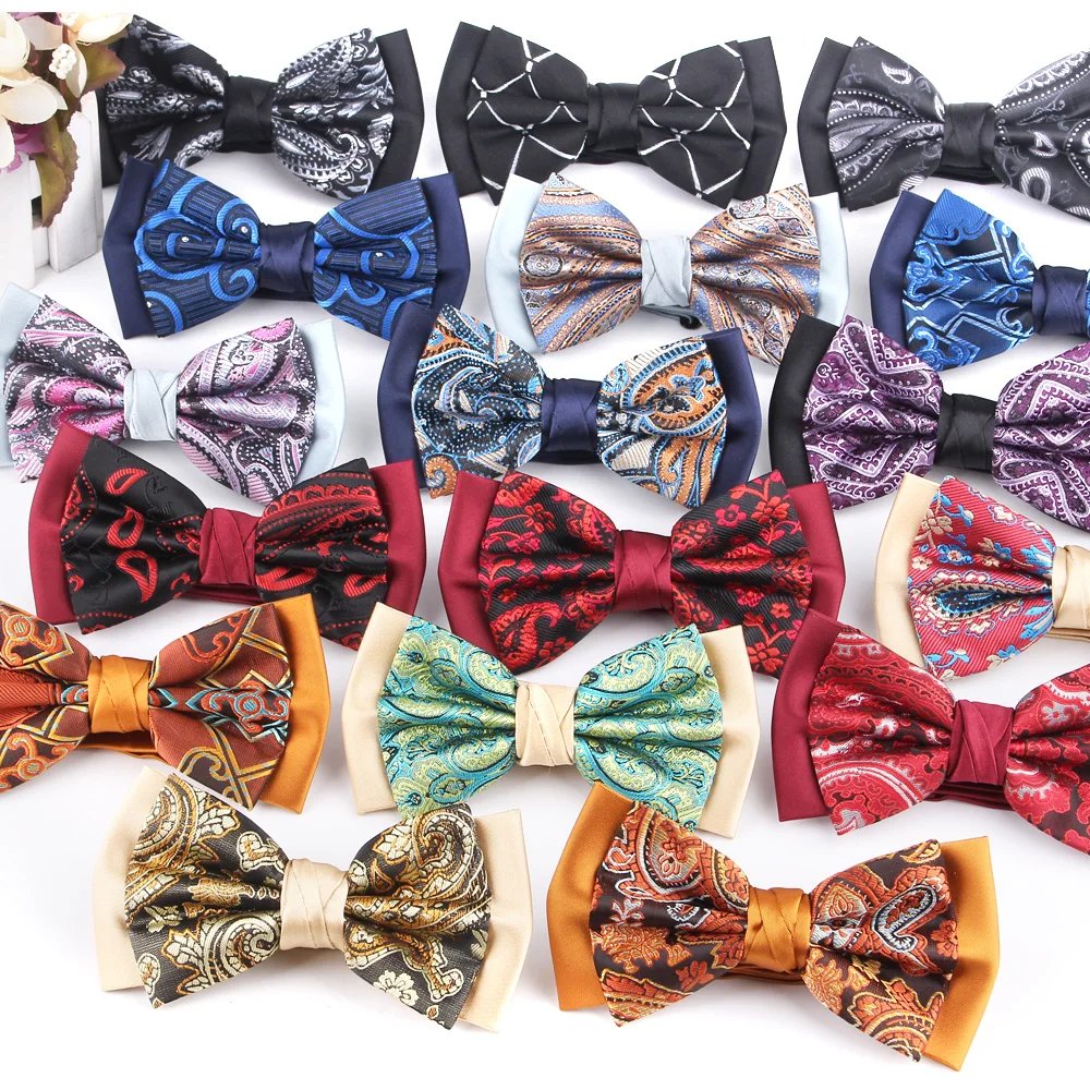 

New Floral Bow tie Classic Suits Bow ties For Men Women Bow knot Groomsmen Bow Ties Cravats Party Wedding Bowties For Gifts