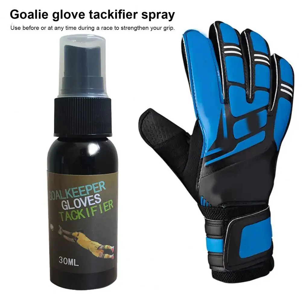 

Tackifier Agent Soccer Goalkeeper Glove Care Bundle 30ml Tackifier Spray Grip Enhancer Wash Prepare Spray Keep Gloves for Peak