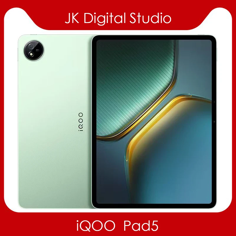 الأصلي الجديد IQOO Pad 5 WIFI الإصدار 12.1 بوصة LCD 144 هرتز MTK البعد 9300 + 44 واط شاحن سريع 10000Mah 8MP كاميرا Type-C Pad5