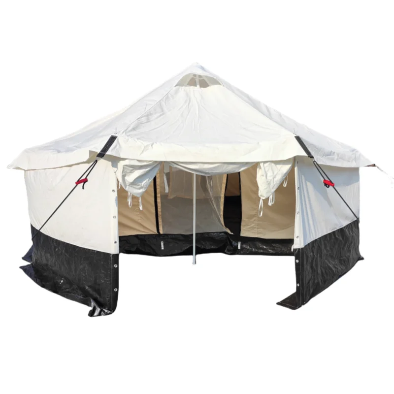 

Tom AutoOEM Windland Family BC White Tent for Outdoor Camping and Events