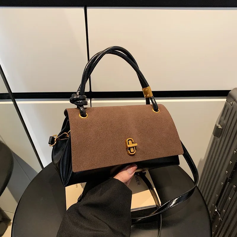 

Hot 2026 New Fashion Luxury Designer Small Square Bag Women's Niche Solid Color High-end Shoulder Crossbody Handbag