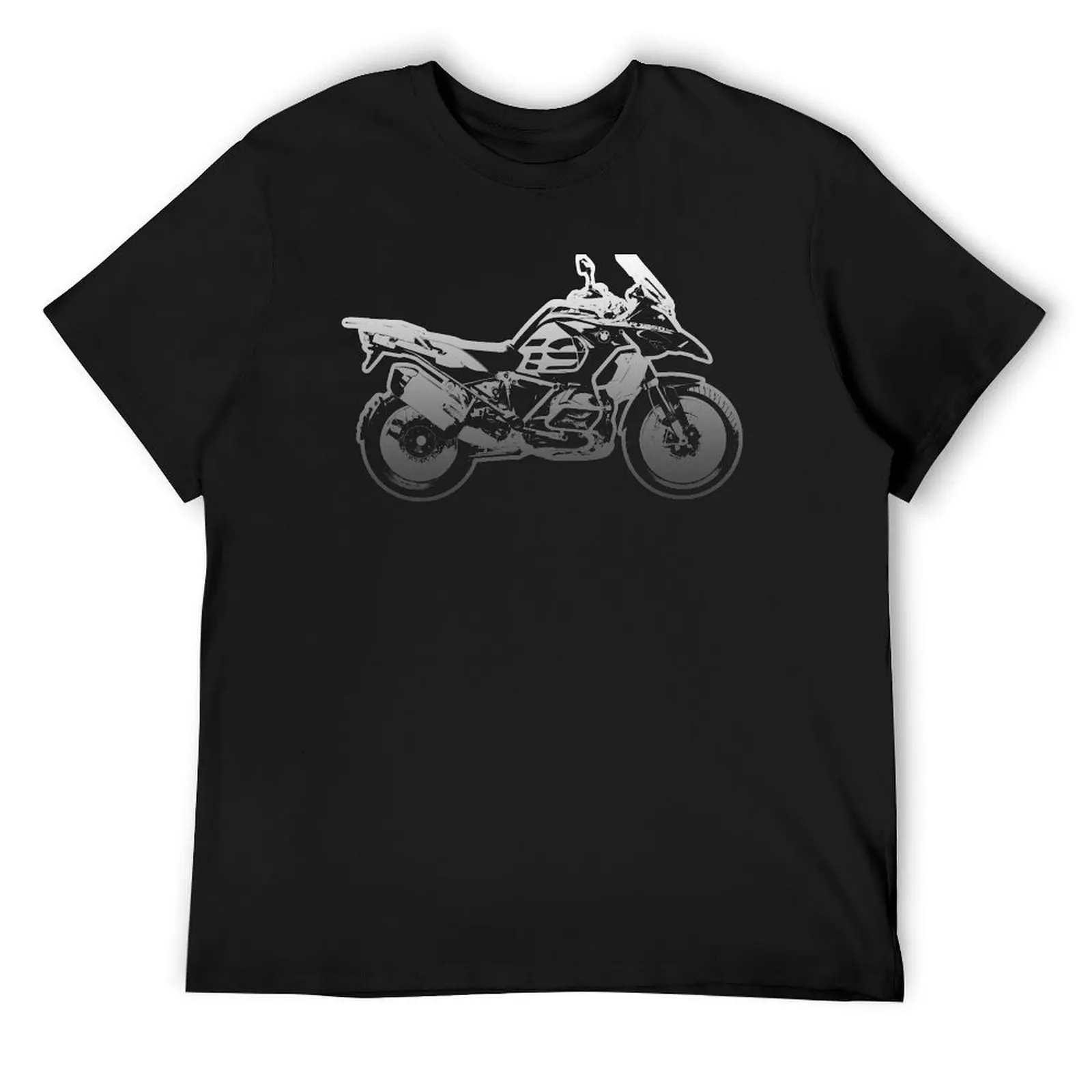 

R1250GS Adventure Silhouette V1 Motorbike Touring Enduro Dual Sport T-Shirt man t shirt plain clothes for men