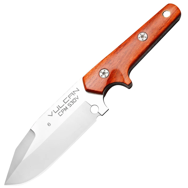 Crusader Forge S30V steel outdoor knife Hunting knife Tactical short knife Wilderness survival knife Tough guy saber fruit knife