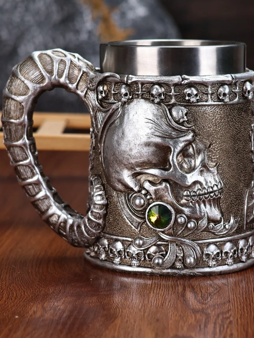 retro-creative-devil-sheep-horn-skull-gem-mugs-3d-stainless-steel-resin-beer-glasses-bar-decorations-european-style-handle-be