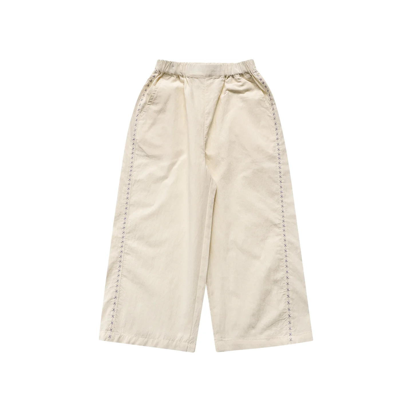 Pants Girls New 2026 Children Casual Straight Leg Wide A-class Baby Pants Comfortable and Soft Simple Daily Routine