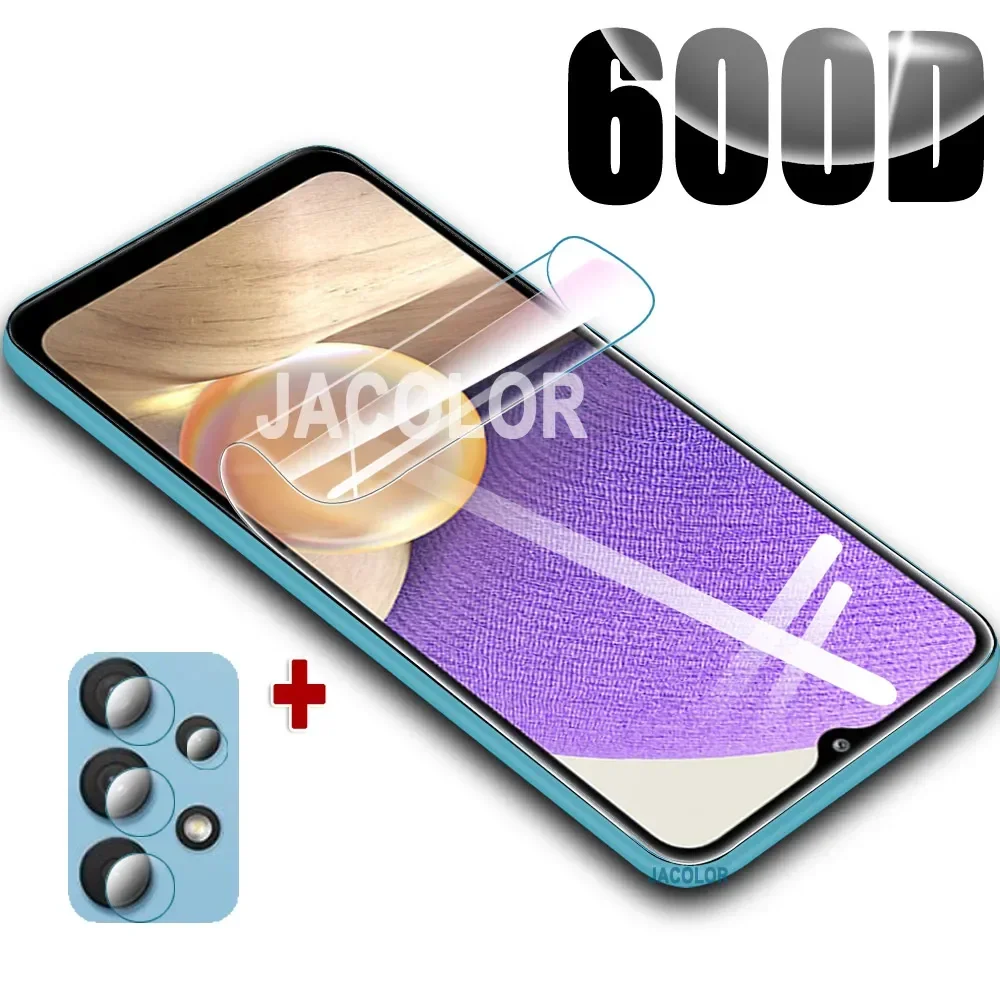 

2in1 Full Cover Hydrogel Film For Samsung Galaxy A32 4G 5G Screen Protector Sansung Sumsun Galaxi A 32 5 4 G Safety Protection