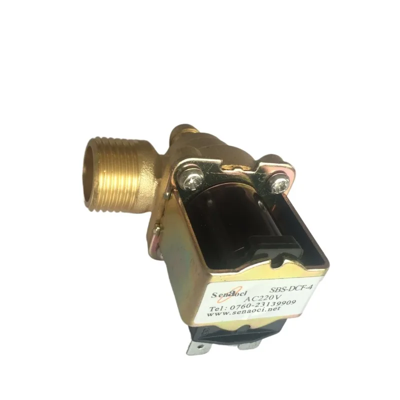 Электромагнитный клапан Steam engine inlet solenoid valve, professional 4-point normally closed inlet solenoid valve, durable and long-lasting Вода и пар — деталь 1