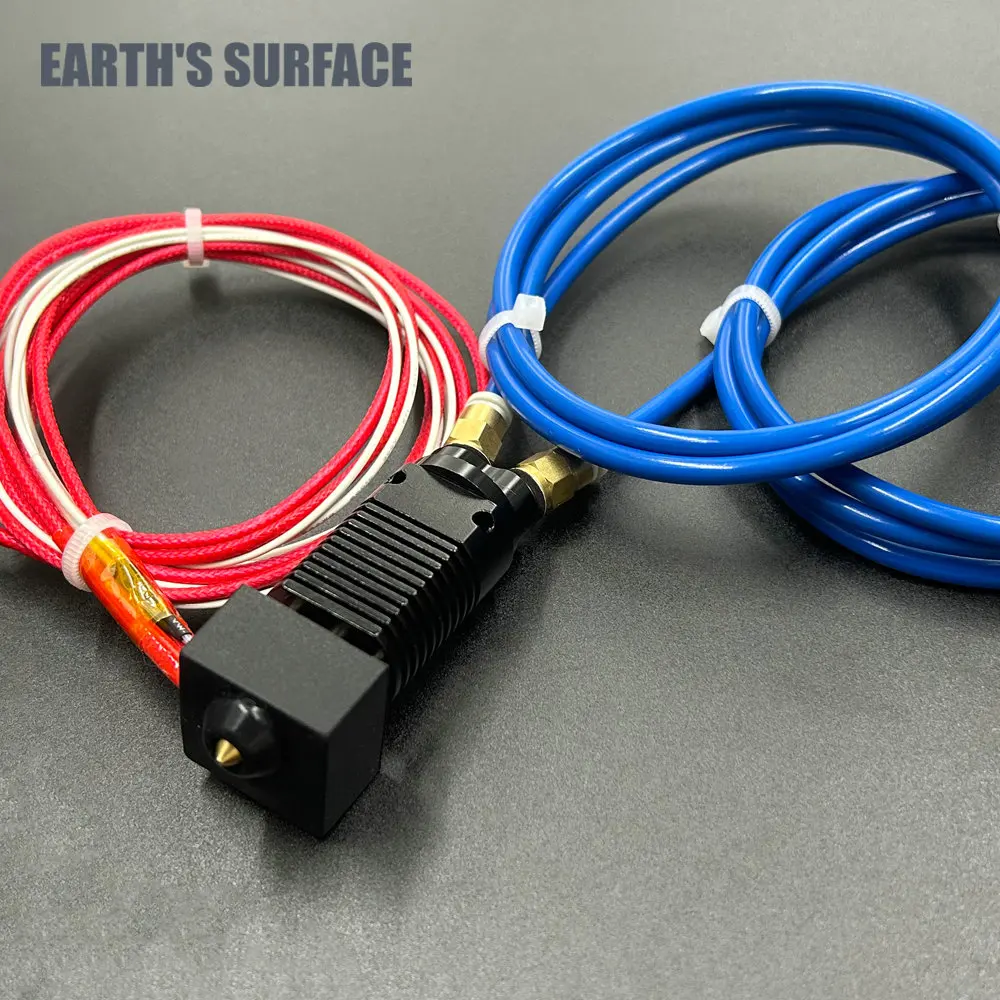 ES-3D Printer Part CR-10/Ender-3 2 in 1 Out Dual Color All Metal Hotend With Cable Print J-Head For CR-10/Ender 3 Extruder Parts