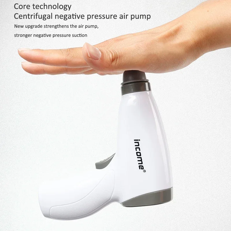 Electric Cupping Gun Negative Pressure Cupping Pump USB Charging Chinese Massage Tool for Lymphatic Drainage Scraping Gua Sha