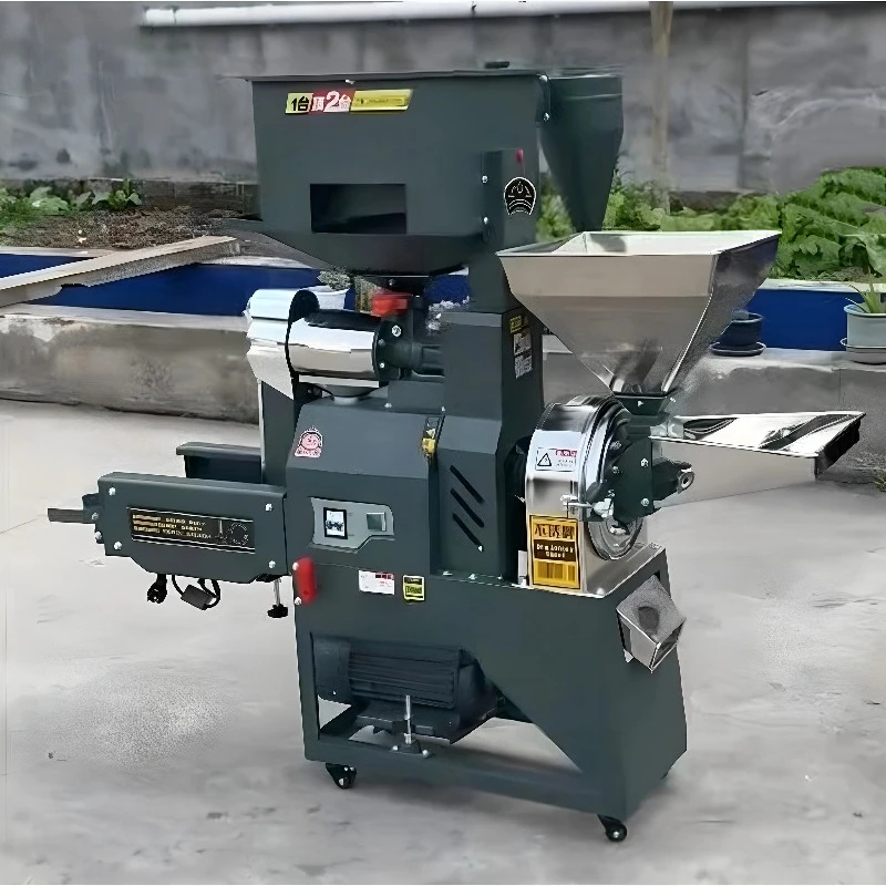 Small commercial rice grinder, fresh rice grinder, corn grits, millet, soybean peeling, rice hulling milling machine