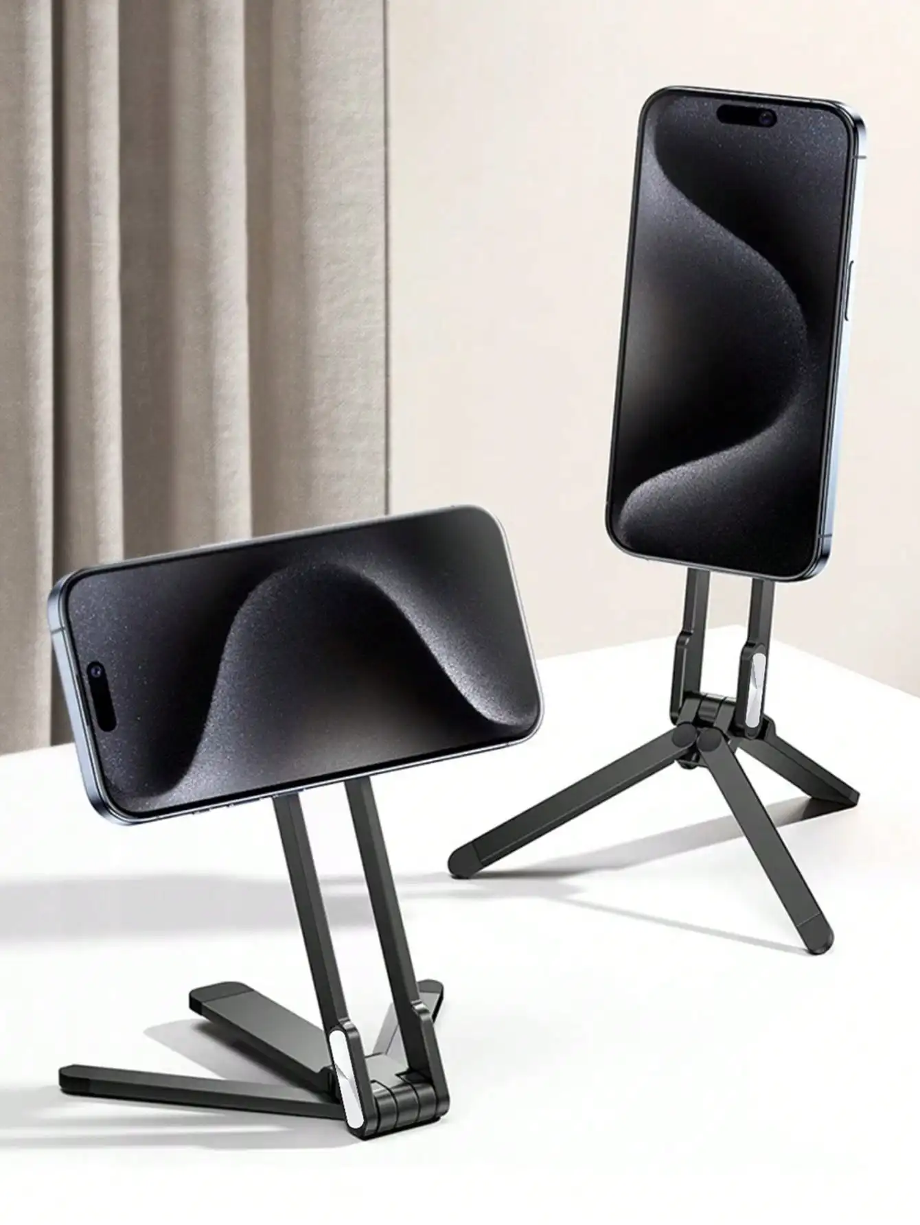 حامل هاتف السيارة مع حلقة تسلق - عالمي لجميع الهواتف، 3 في 1 للملاحة القيادة والسفر في الهواء الطلق واستخدام سطح المكتب #1