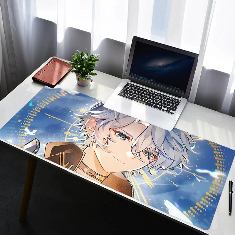 Mouse Pad Computer Gamer PC Accessories HD Mousepad Honkai Star Rail Phainon Rubber Non Slip Desk Mat Laptop Gamer Keyboard Pad