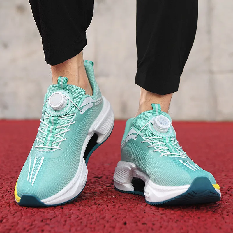 

Высококачественные унисекс новые дышащие противоскользящие амортизирующие кроссовки уличные резиновые противоскользящие спортивные кроссовки