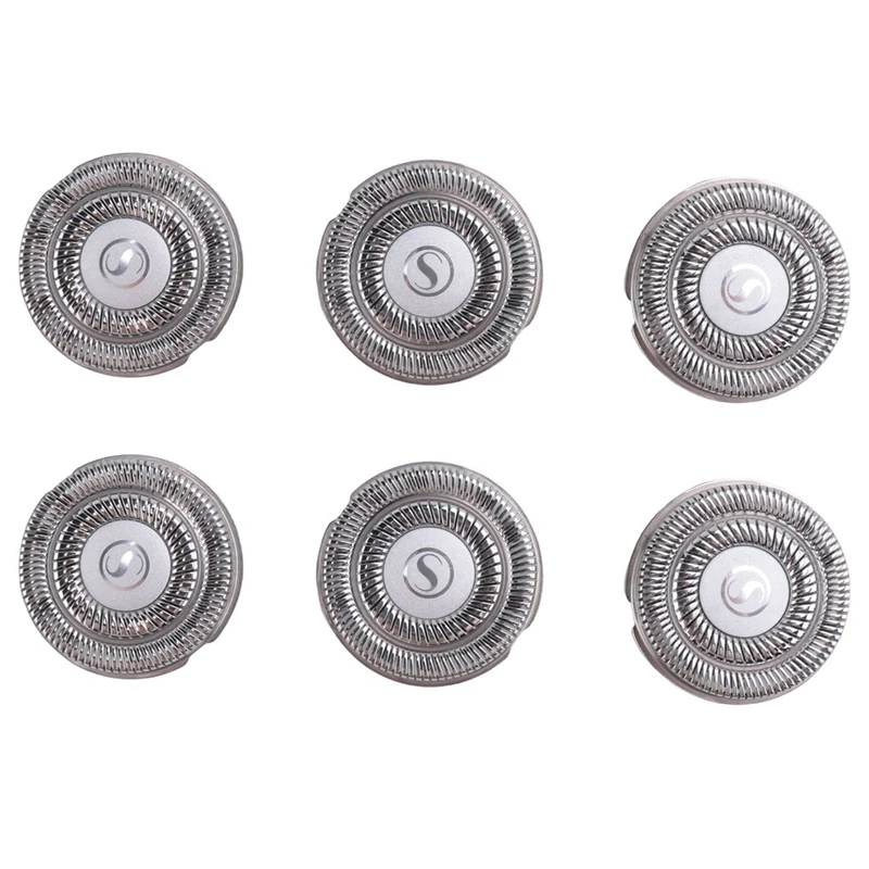 

6PCS For Xiaomi Mijia S500C S500 S300 Electric Shaver Head Replace Shaver Net MJTXD01SKS Cutter Head Accessories