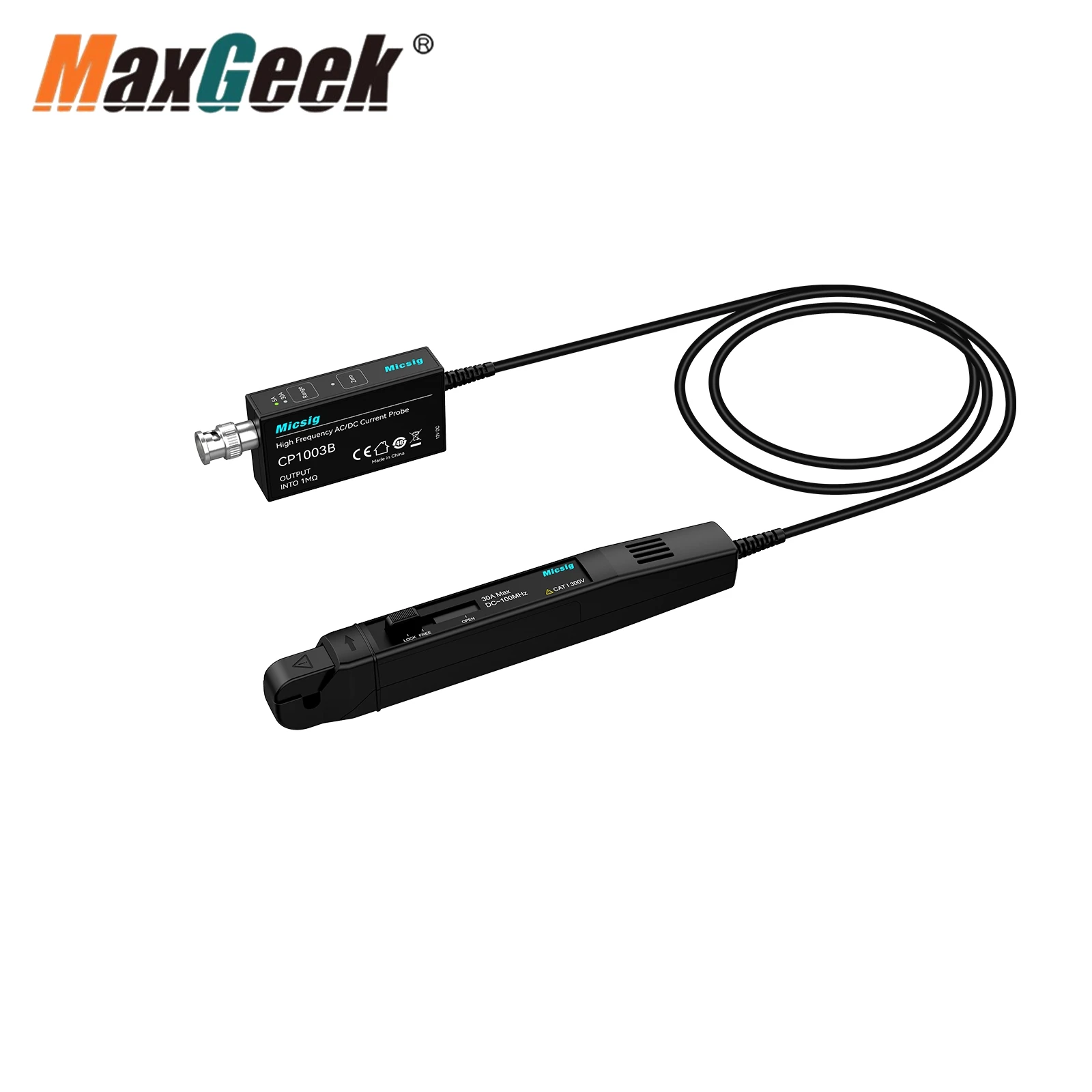 Maxgeek Micsig High Frequency CP503B AC/DC Current Probes 50MHz 5A/30A