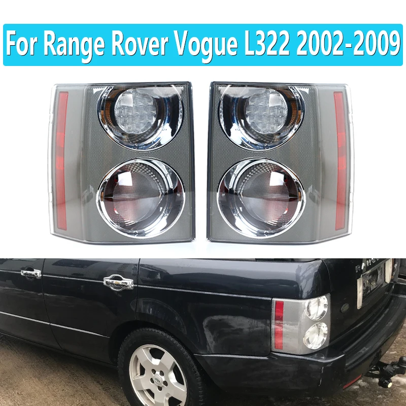 For Range Rover Vogue L322 2002 2004 2005 2006 2007 2008 2009 Rear Car Tail Light Brake Lamp Signal Red Car Accessories