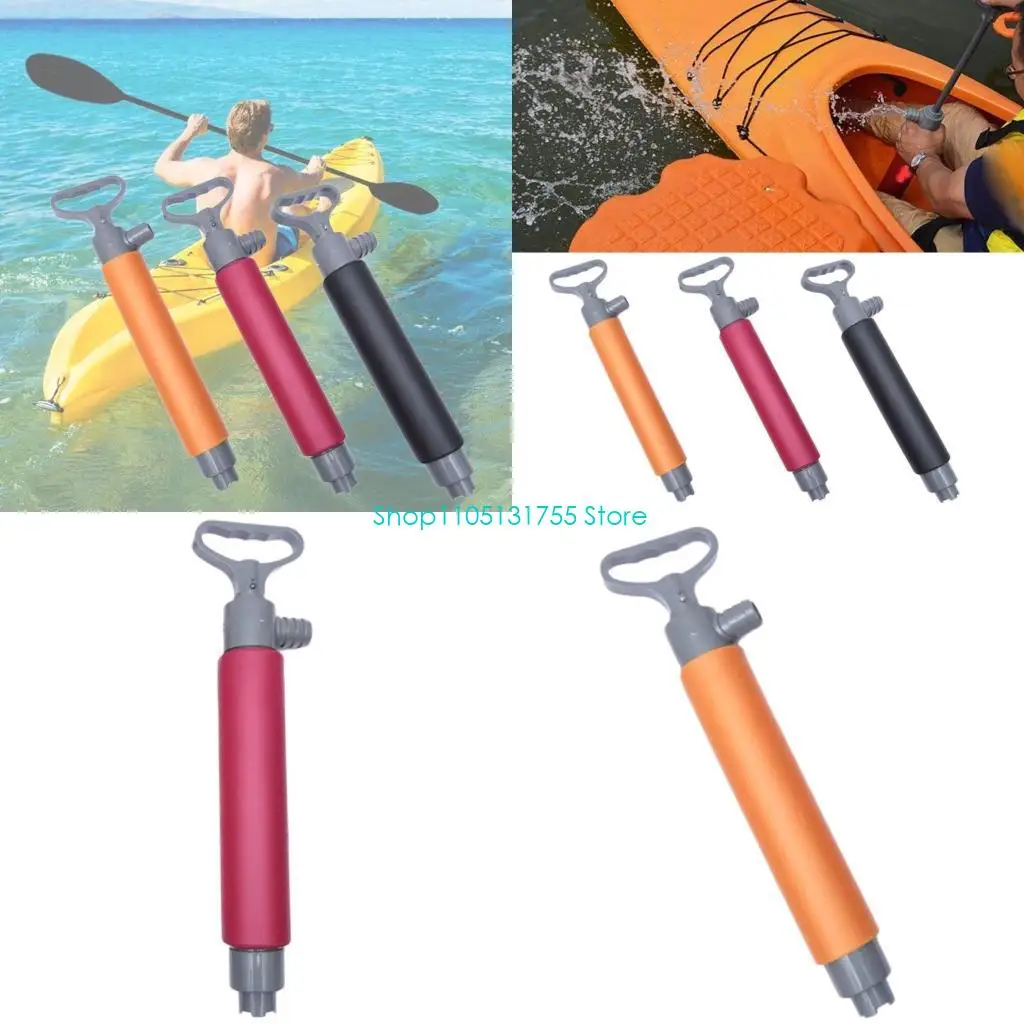 

K0EF Bilge Pump, Bilge Pump for Kayak, Canoes & Boats, Manual Kayak Hand Water Pump Portable Sump Pump Emergencies Equipment