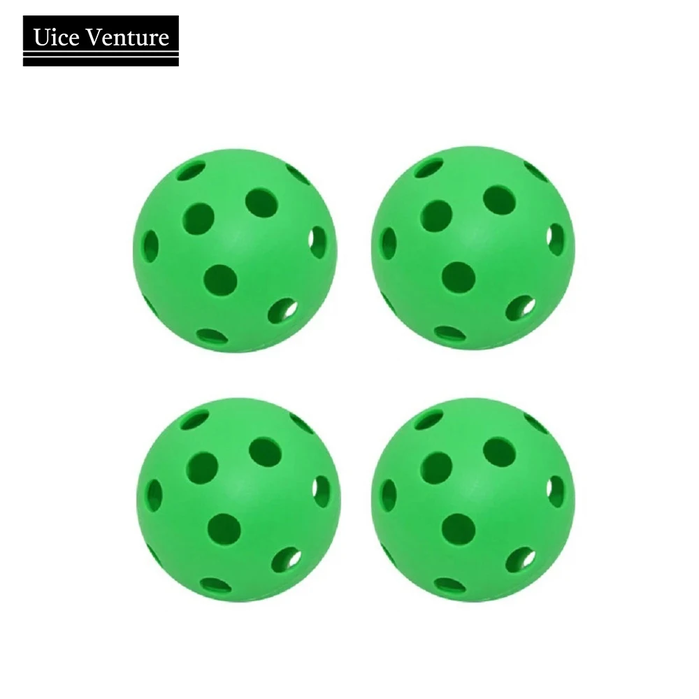 

4Pcs Floorball Stick Ball PVC Plastic for Field Hockey Training Street Outdoor Sport Practice Ice Hockey Puck Equipment