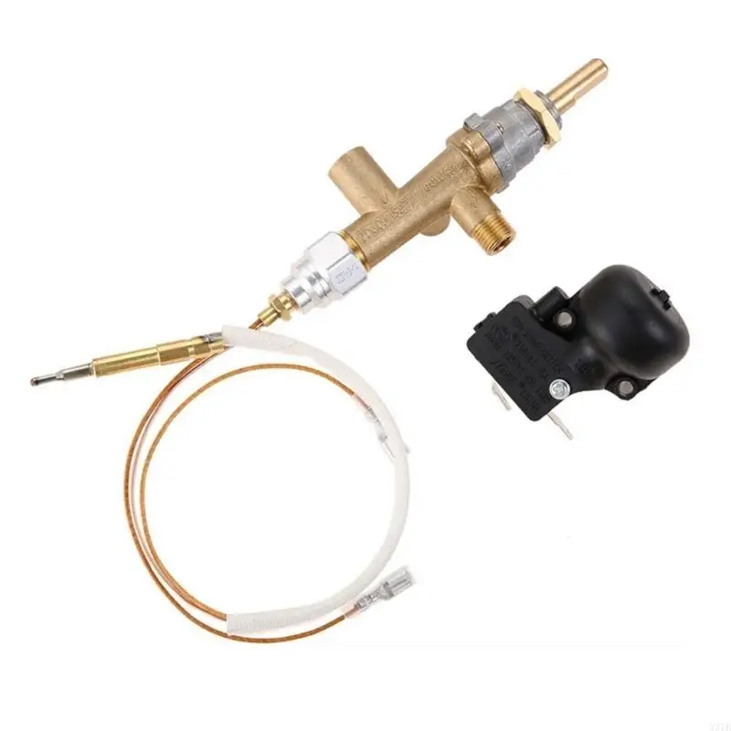 Valvole a gas in ottone robuste comode per i sistemi riscaldatori camera e patio