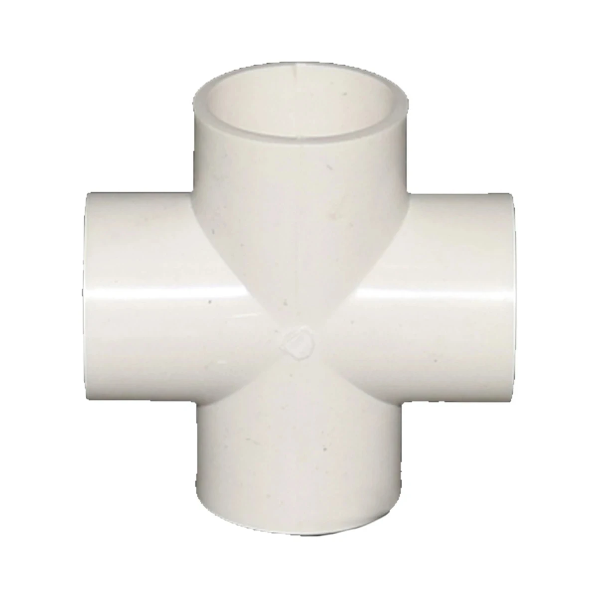 PVC 4-way Horizontal Plane Joint 20/25/32mm Equal Diameter Cross Viscose Garden Fish Tank Water Pipe Accessories White/Blue/Grey