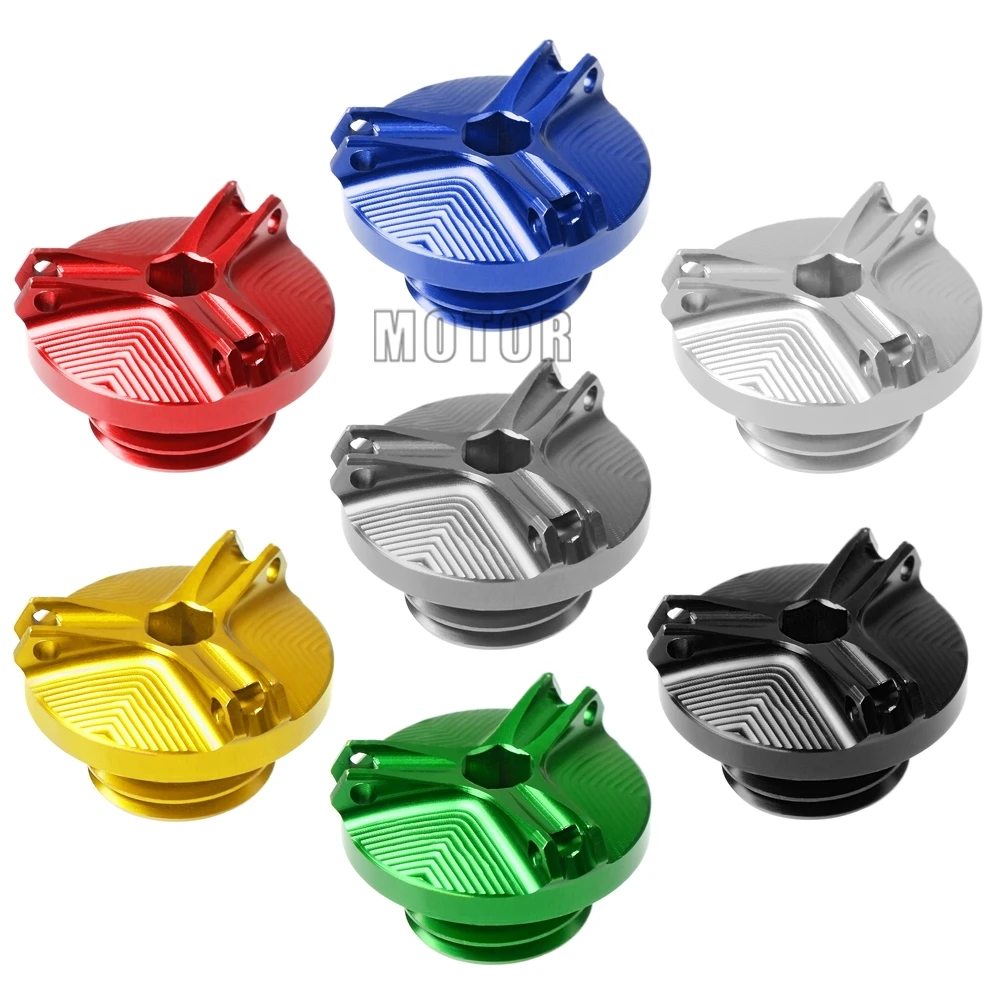 For Honda VFR800/VFR800F/VFR 800 VTEC/Fi/W1 Motorcycle M20*2.5 CNC Aluminum Engine Oil Cap Plug Oil Filler Cup Cover Bolt Screw