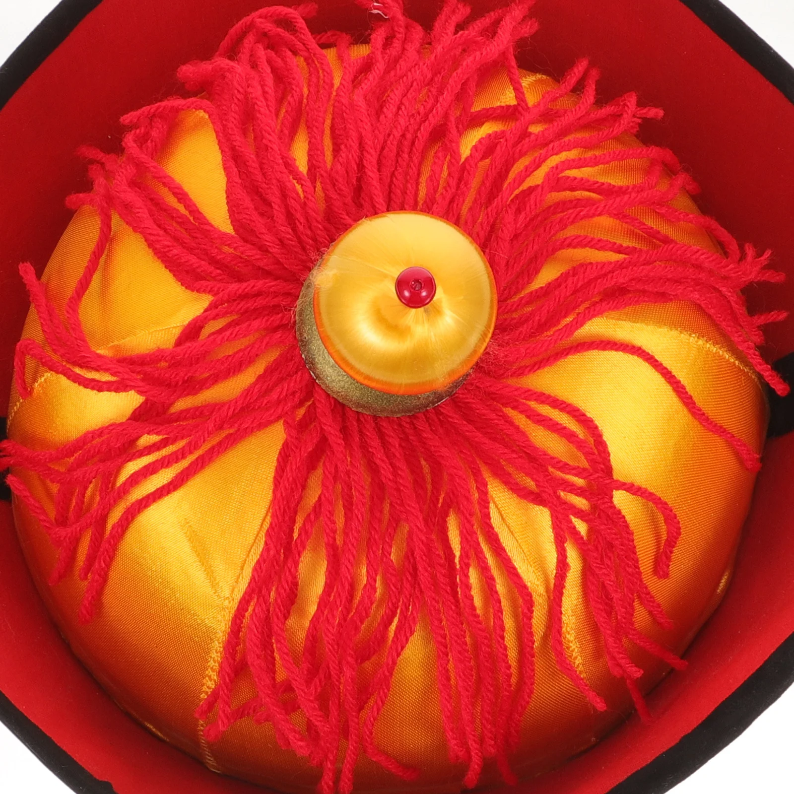 

Шляпа императора с черной каймой для взрослых, реквизит для косплея, головные уборы в китайском стиле, ретро, традиционный праздничный аксессуар, сценическое выступление